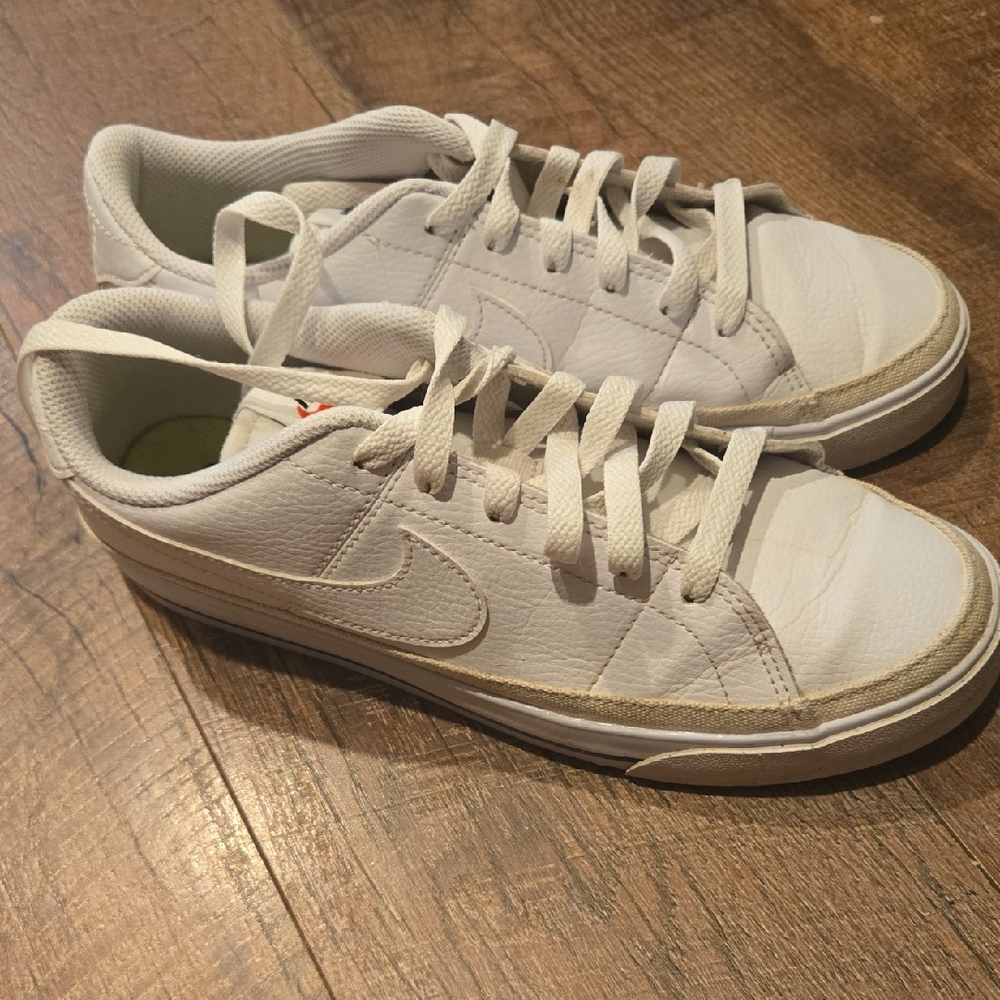 Nike White and Cream Sneakers- FINAL PRICE